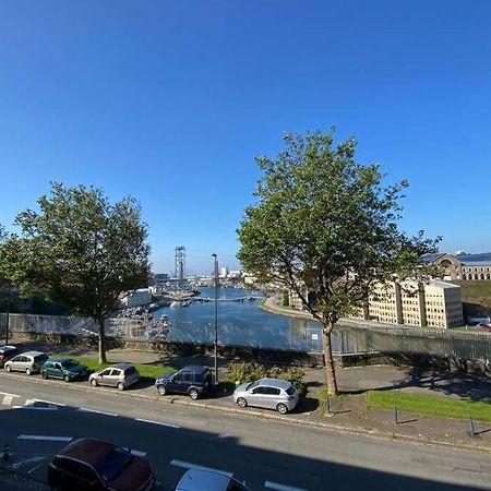 Milin : Appt 2 ch vue sur mer, lumineux - centre-ville, proche facs, téléphérique et Arsenal. Brest Exterior foto